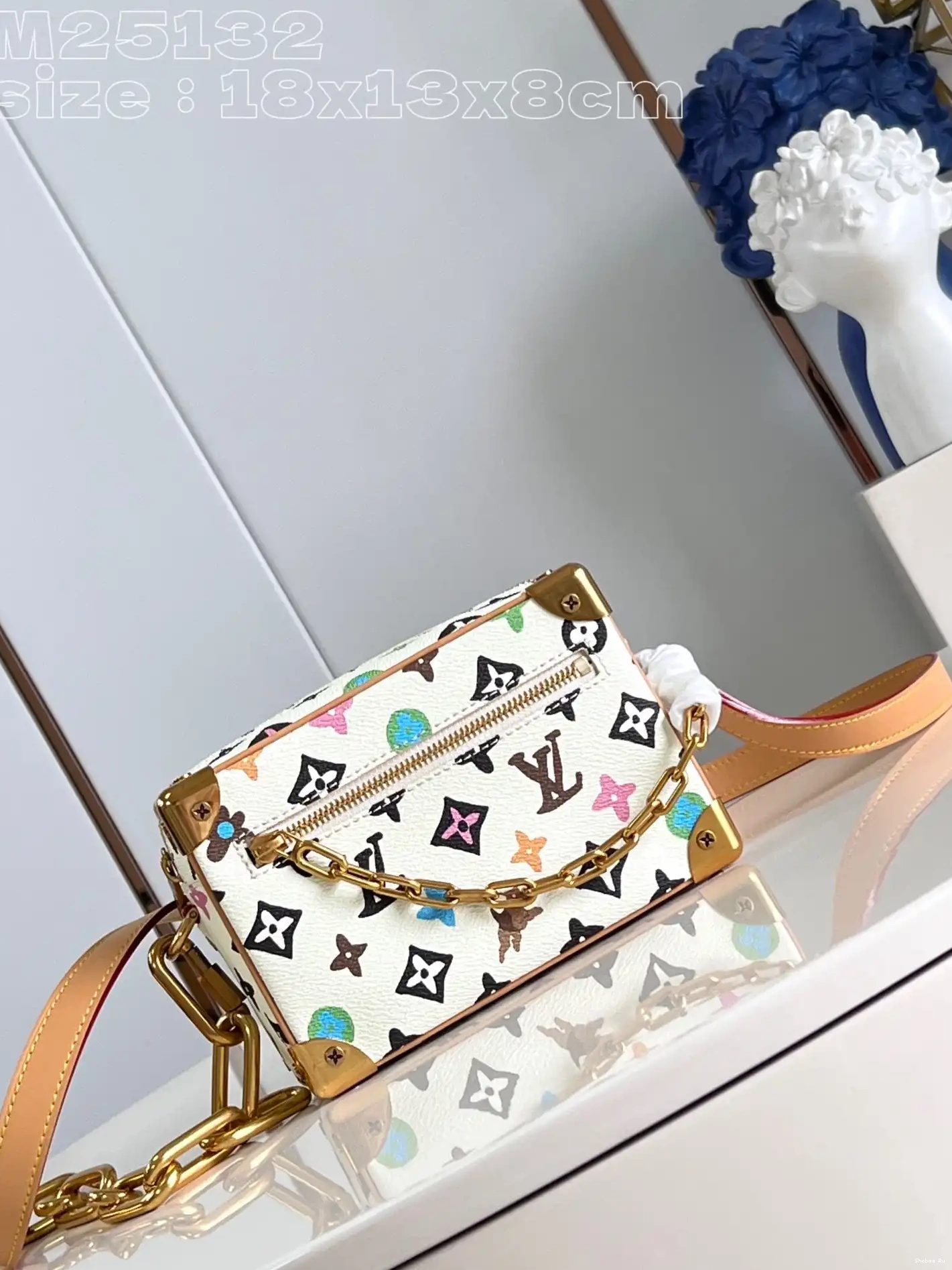 MINI VUITTON SOFT TRUNK-18.5*13*8cm LOUIS 0608